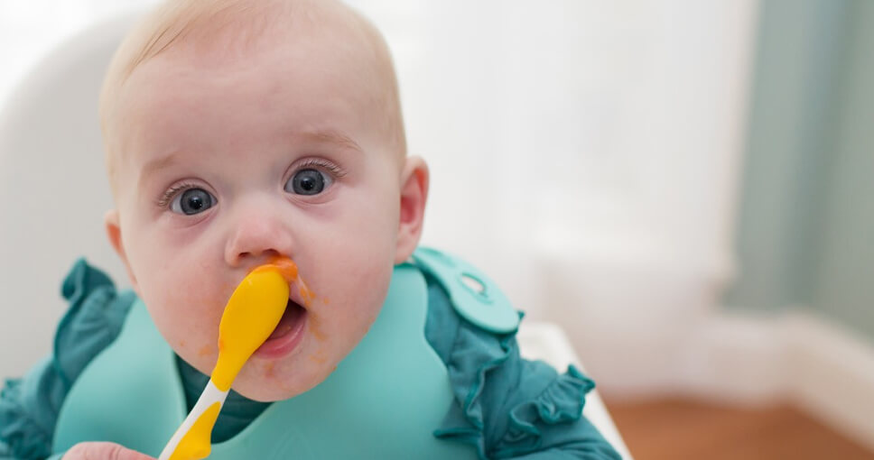 a learning experience beyond baby food.